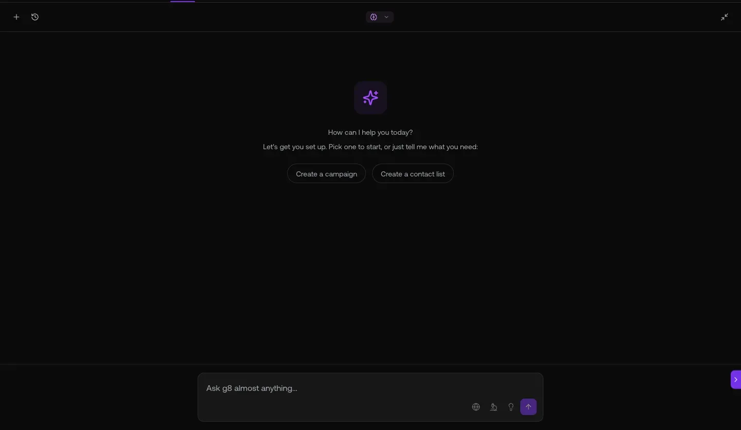 Agents page showing 8 active agents: AI Receptionist, 10k free signup (David SDR), Hyperpersonalized (Michael SDR), Graph8 Chat Agent, Graph8 Support Agent (Olivia CSM), Twin SDR Ari, Twin SDR Din, Twin AE Nick